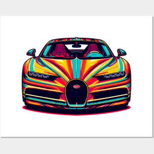 Bugatti Chiron Posters and Art